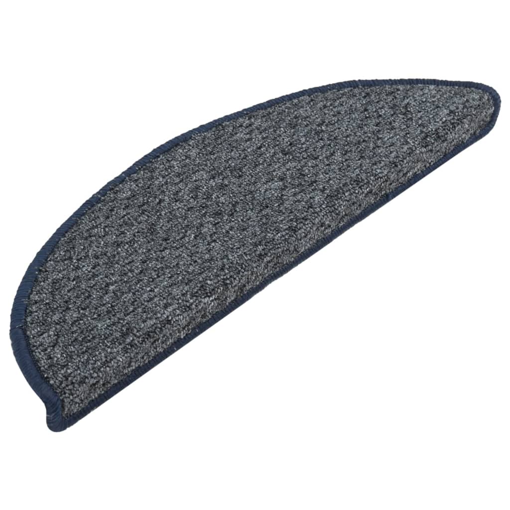 Trapmatten 15 St 65X25 Cm Donkerblauw