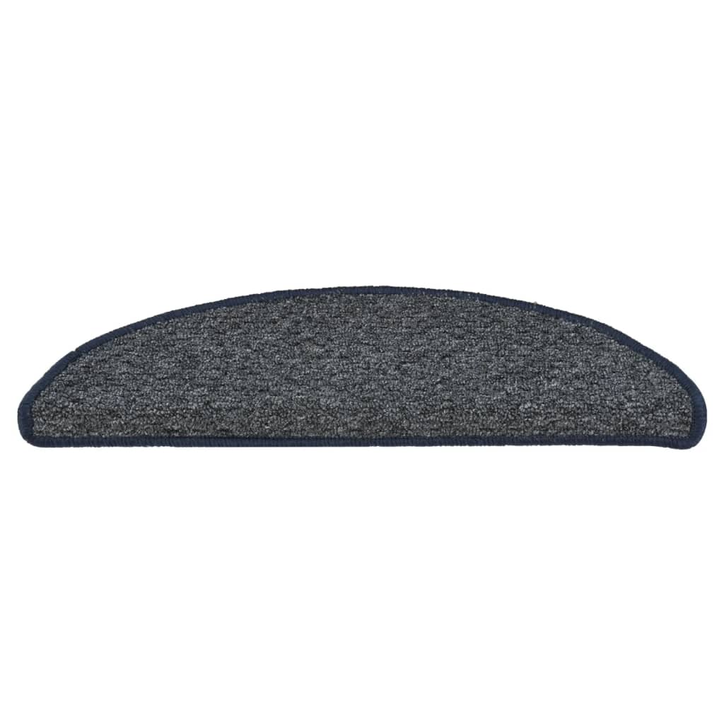 Trapmatten 15 St 65X25 Cm Donkerblauw