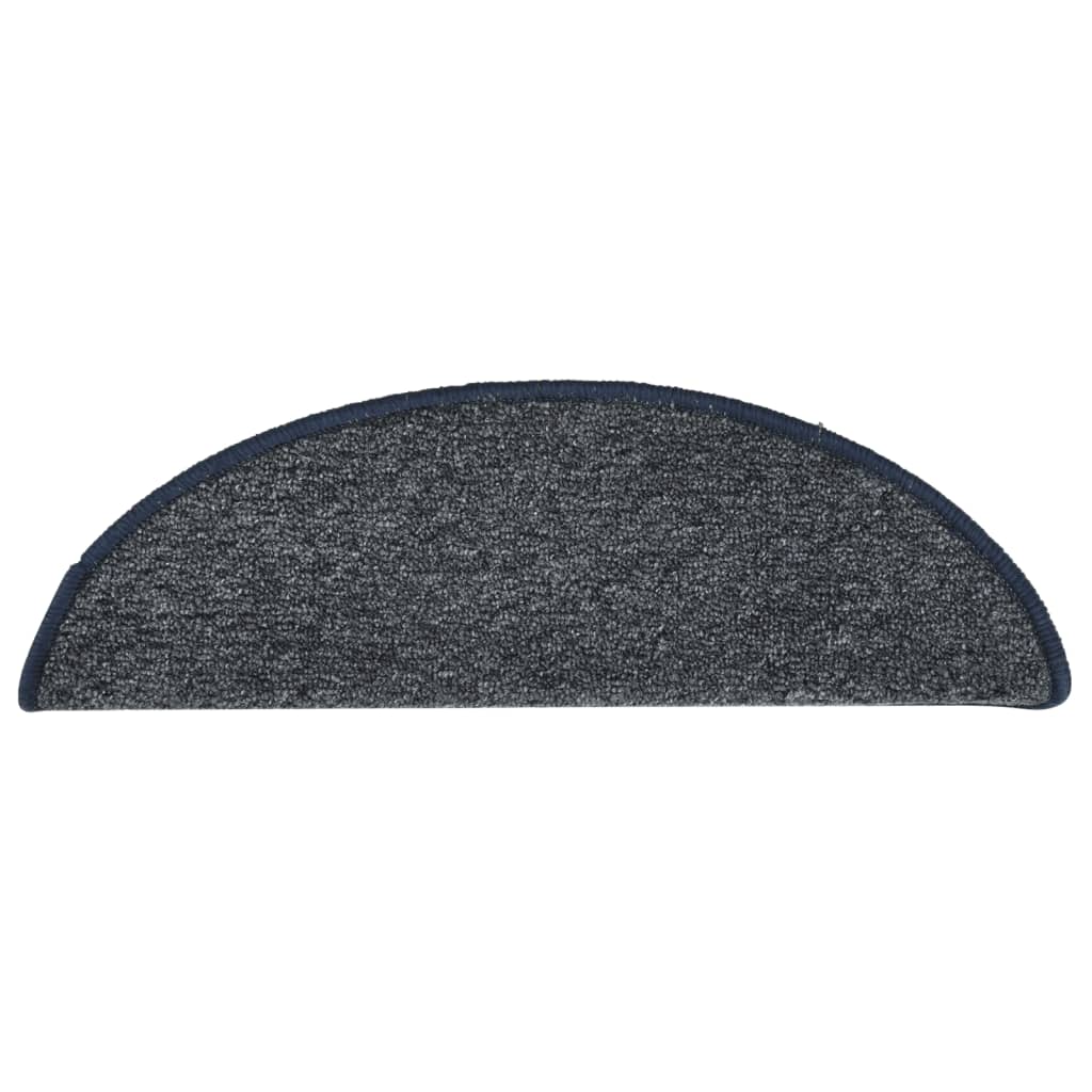 Trapmatten 15 St 65X25 Cm Donkerblauw