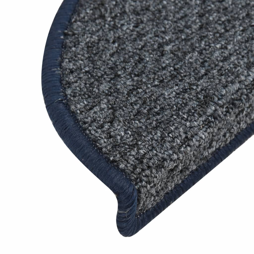 Trapmatten 15 St 65X25 Cm Donkerblauw