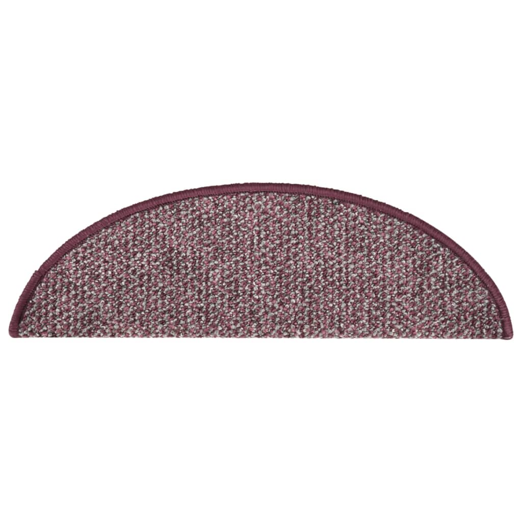 Trapmatten 15 St 56X20 Cm Paars
