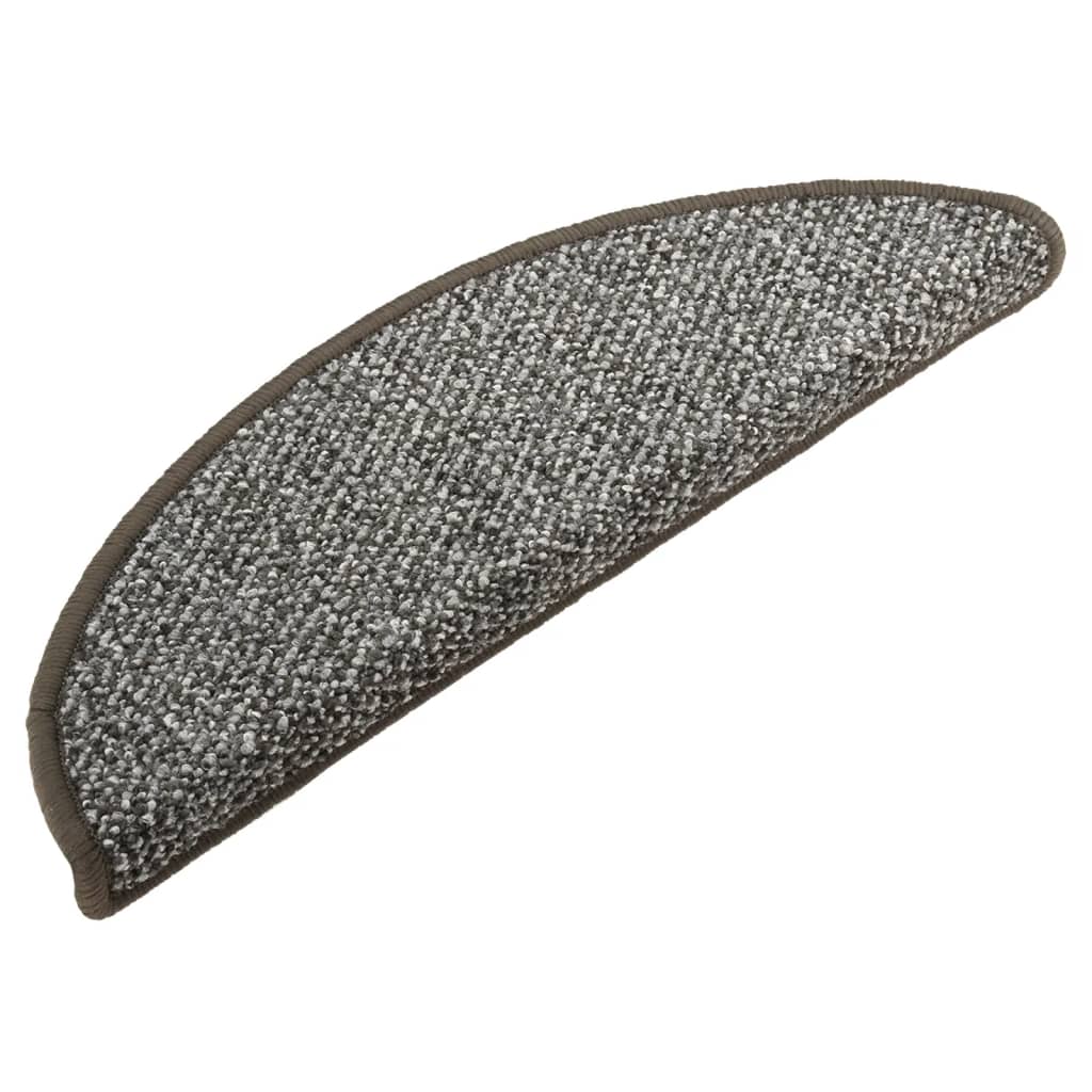 Trapmatten 15 St 65X25 Cm Antracietkleurig