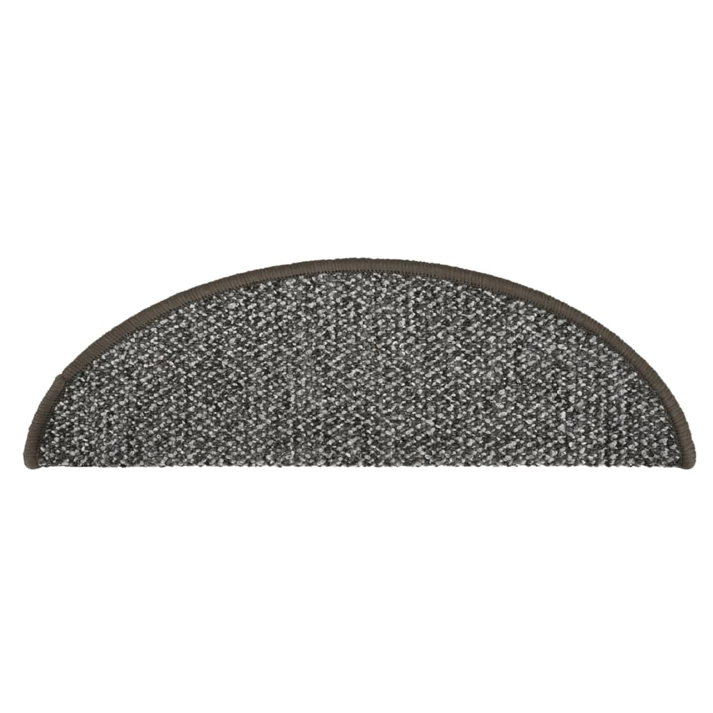 Trapmatten 15 St 65X25 Cm Antracietkleurig