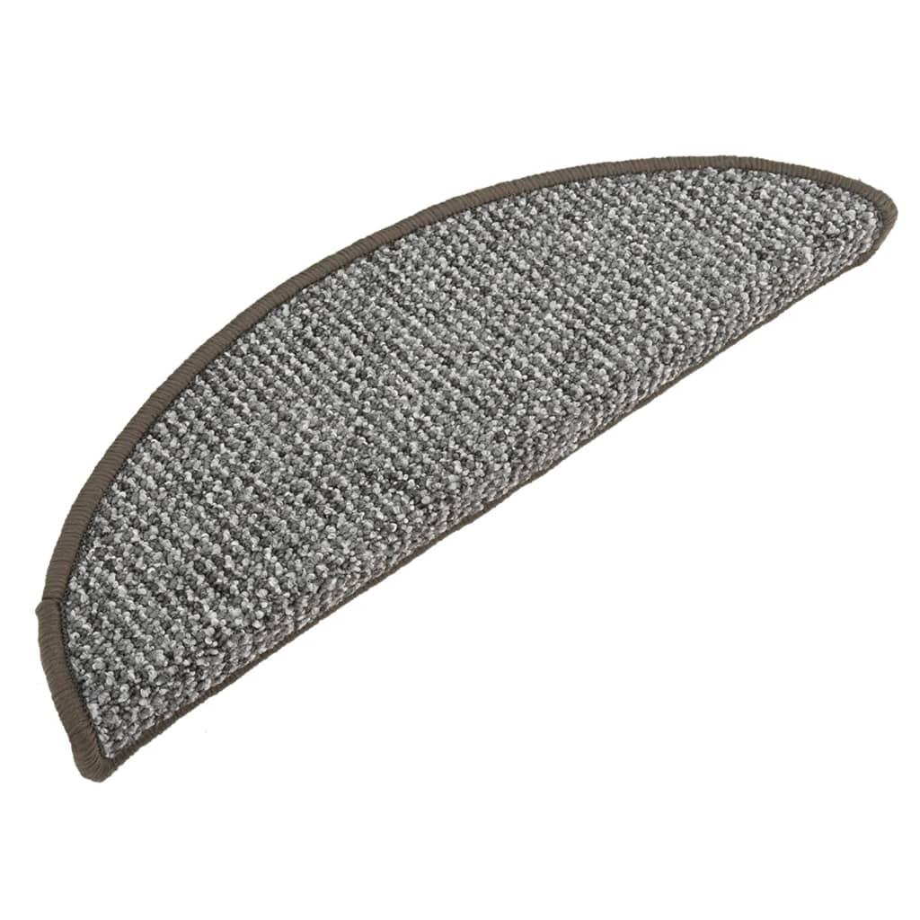 Trapmatten 15 St 65X25 Cm Grijs