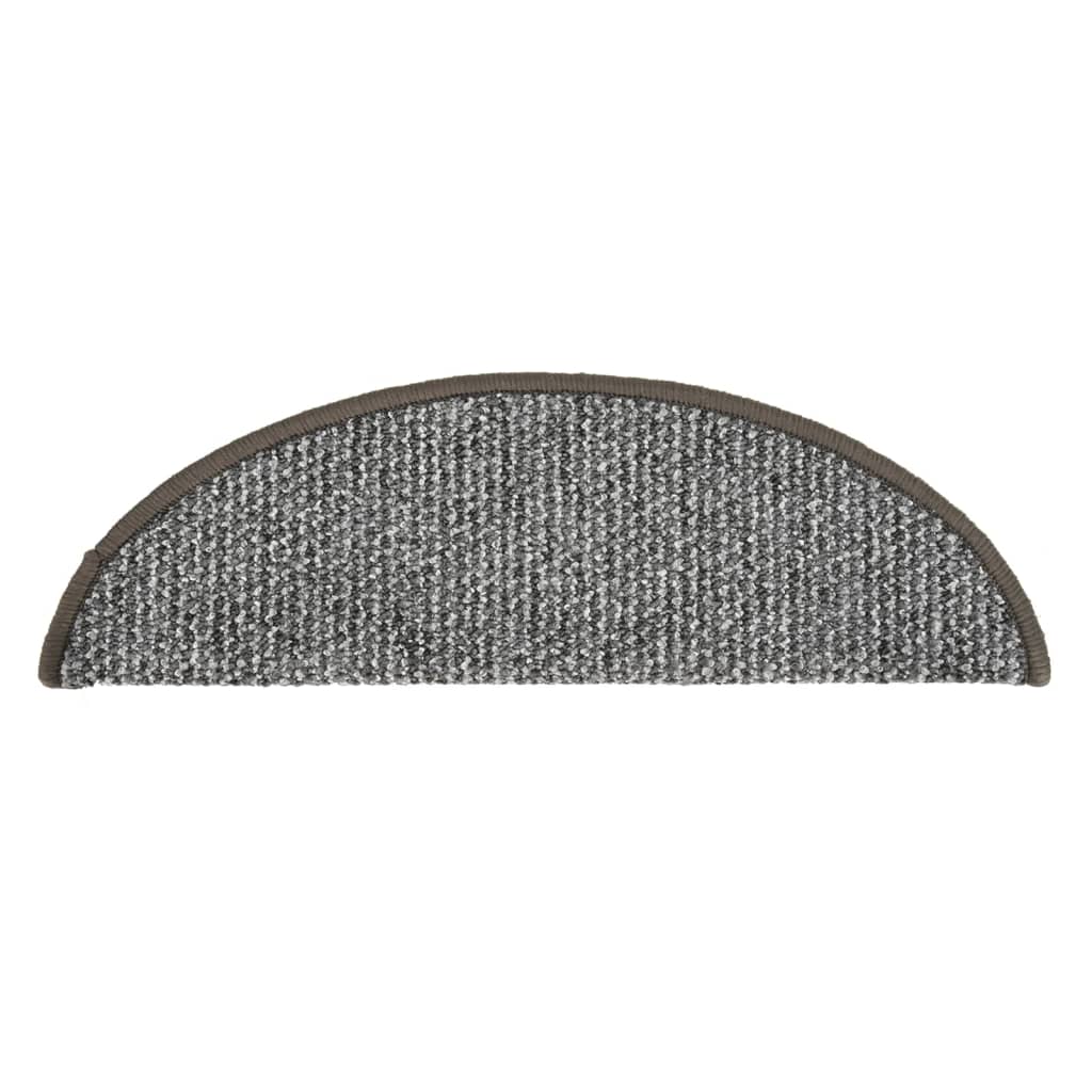 Trapmatten 15 St 65X25 Cm Grijs