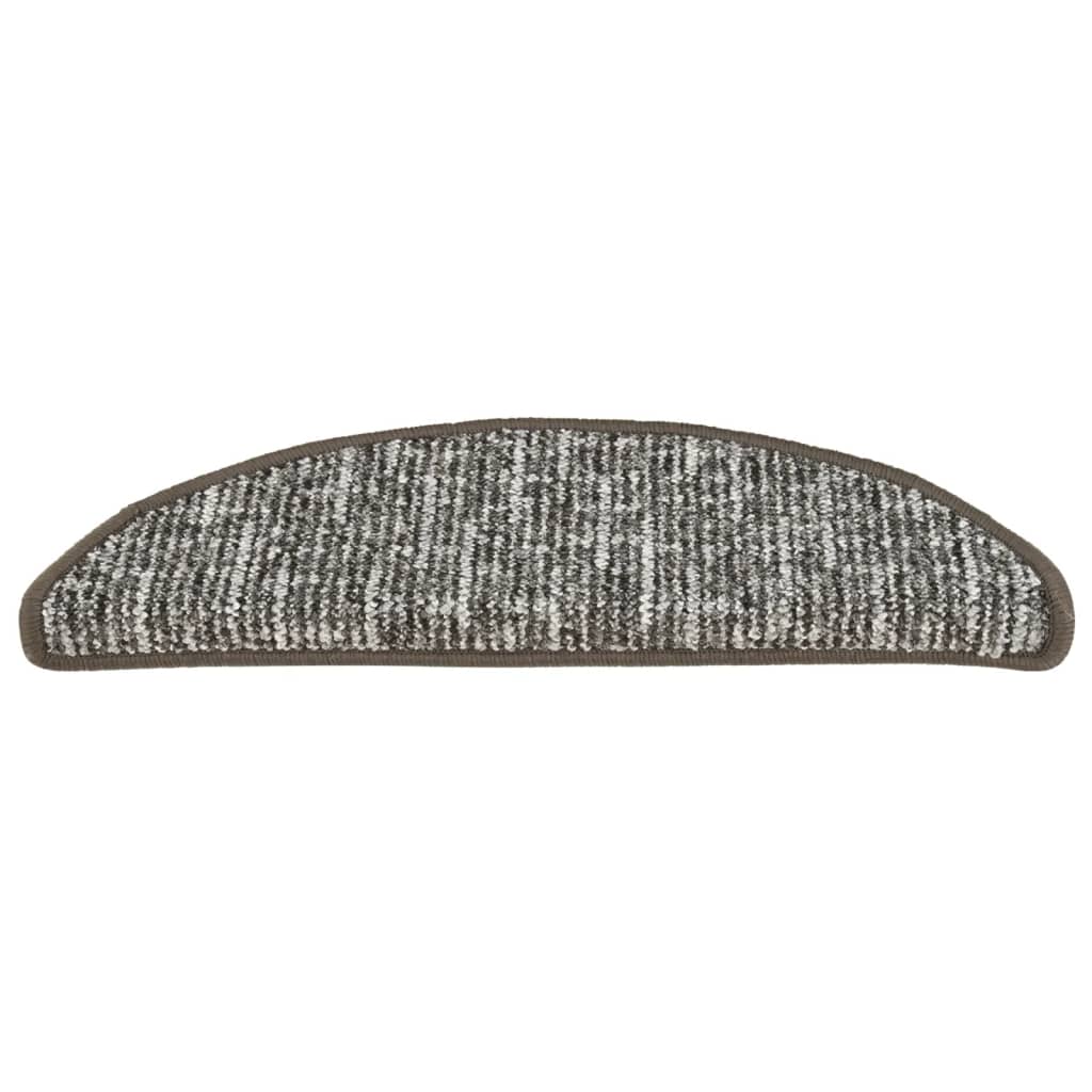 Trapmatten 15 St 56X20 Cm Antracietkleurig