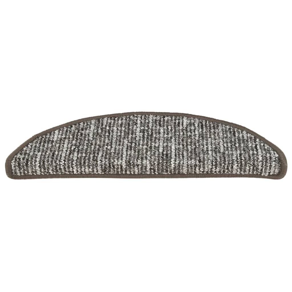 Trapmatten 15 St 65X25 Cm Antracietkleurig
