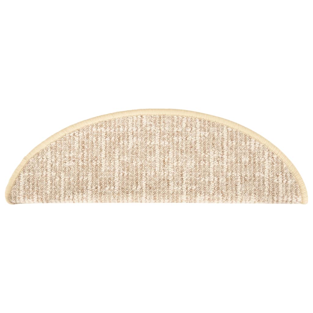 Trapmatten 15 St 65X25 Cm Crèmekleurig