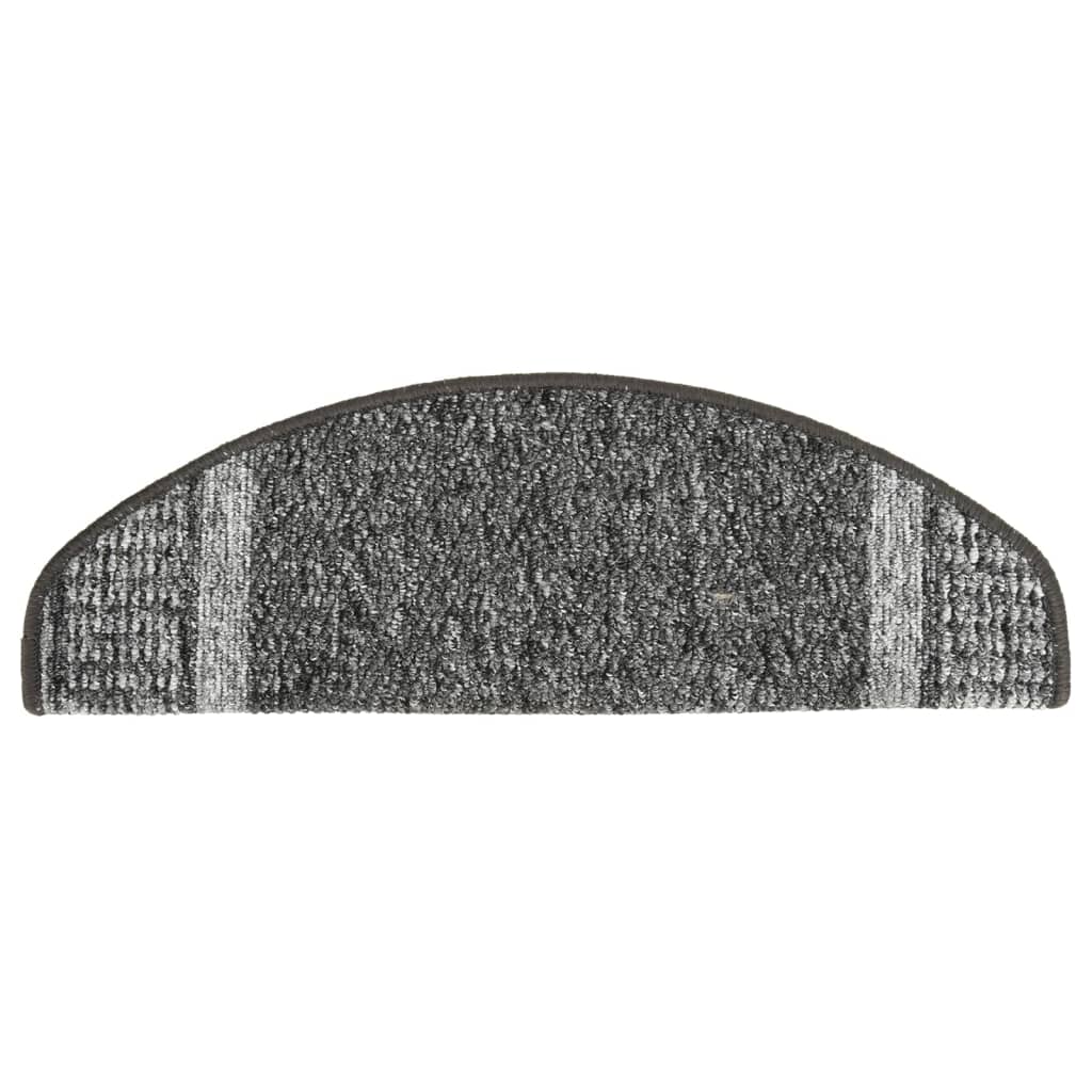 Trapmatten 15 St Zelfklevend 65X25 Cm Grijs