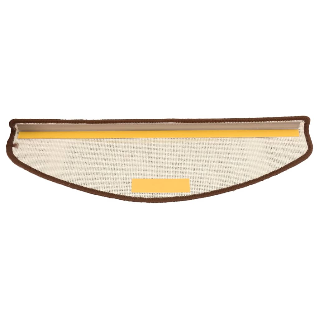 Trapmatten 15 St Zelfklevend 65X25 Cm Donkerbruin