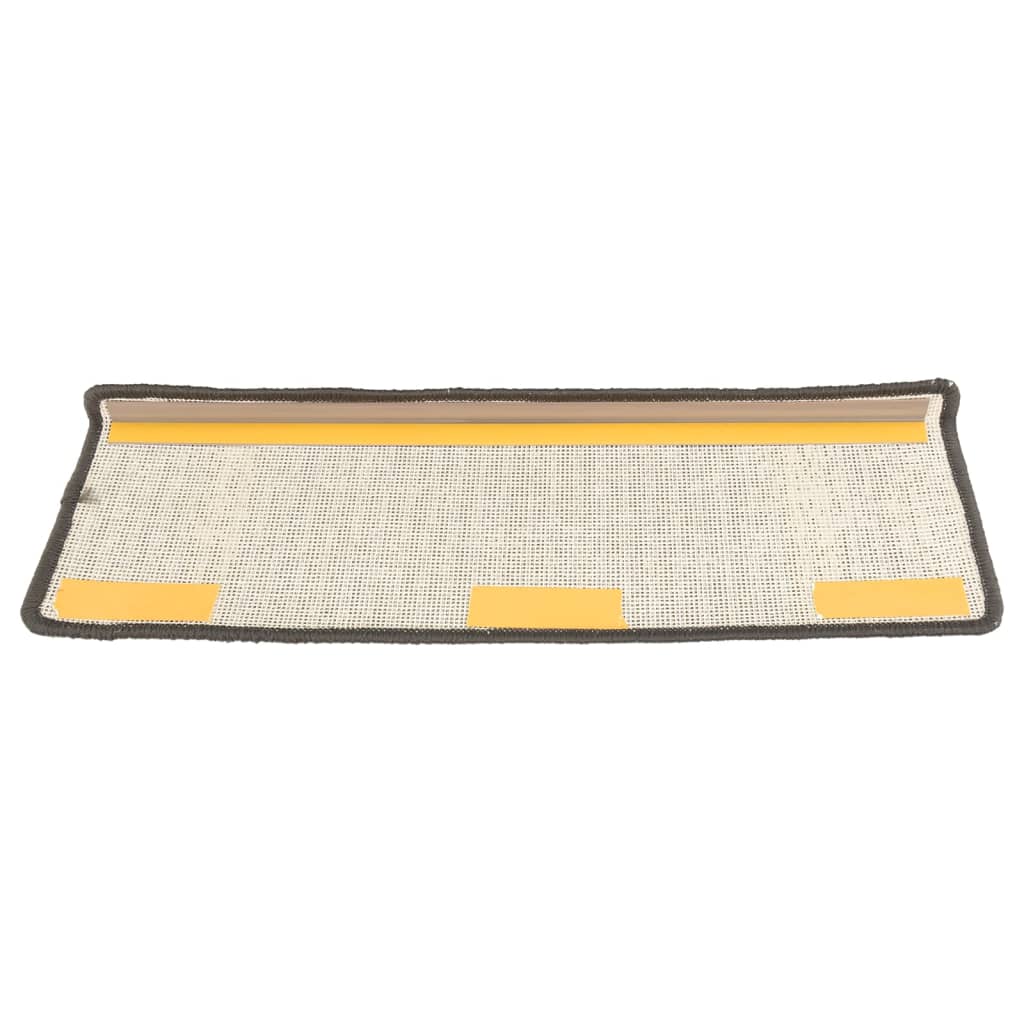Trapmatten 15 St Zelfklevend 65X25 Cm Grijs