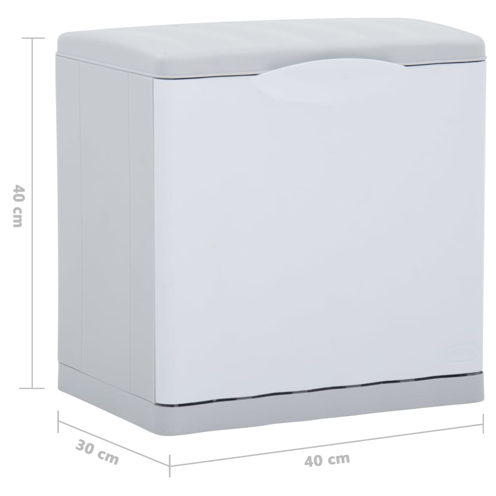 Afvalscheidingsbak 20 L 40X30X40 Cm Wit