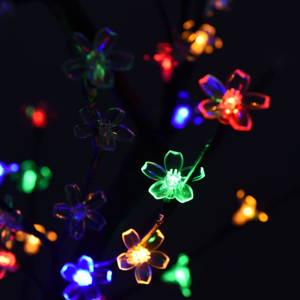 Kerstboom Met 128 Led's Meerkleurig Licht Kersenbloesem 120 Cm
