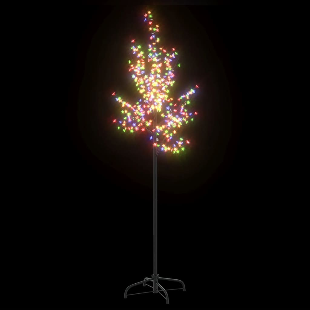 Kerstboom 220 Led's Meerkleurig Licht Kersenbloesem 220 Cm