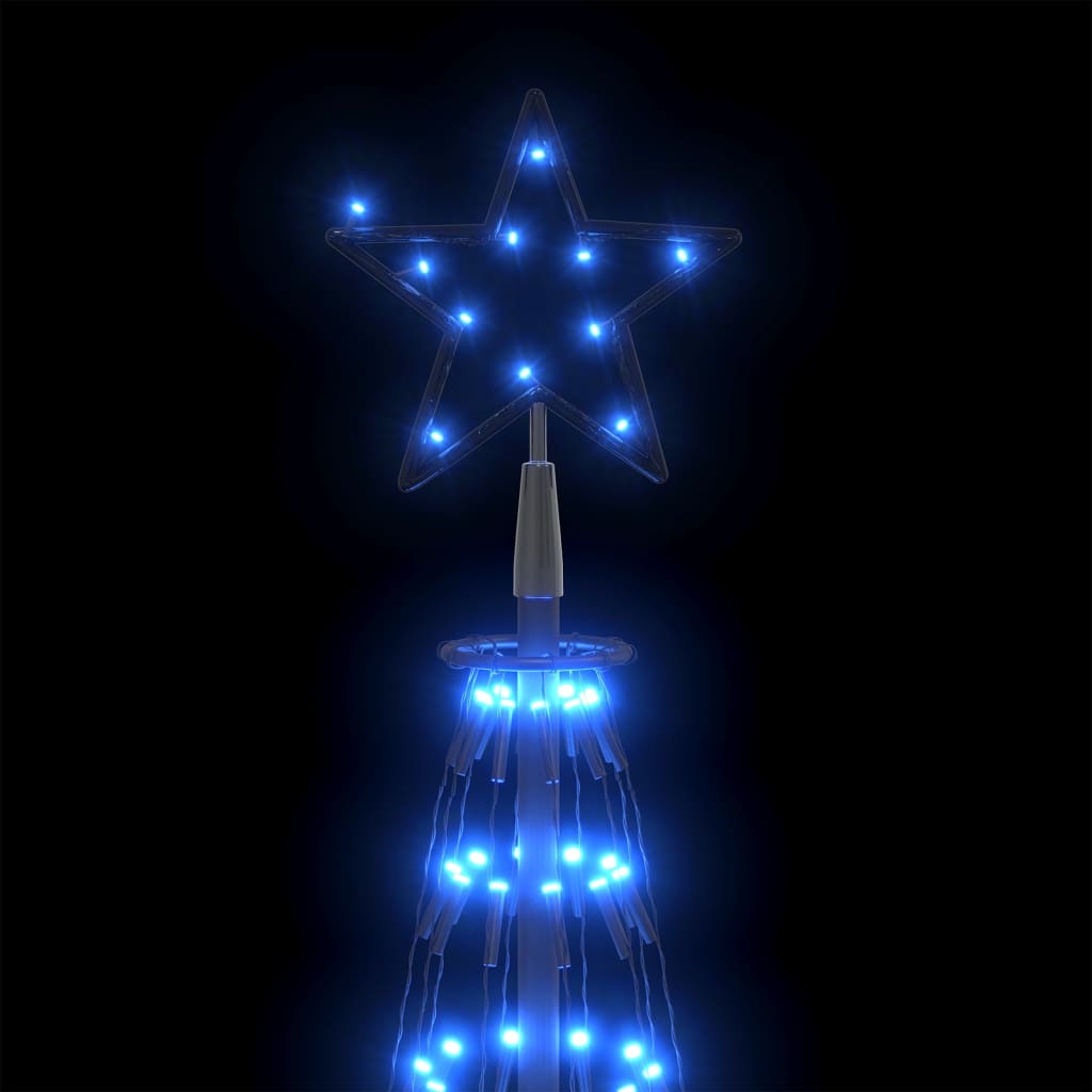 Kegelkerstboom 400 Led's 100X360 Cm Blauw