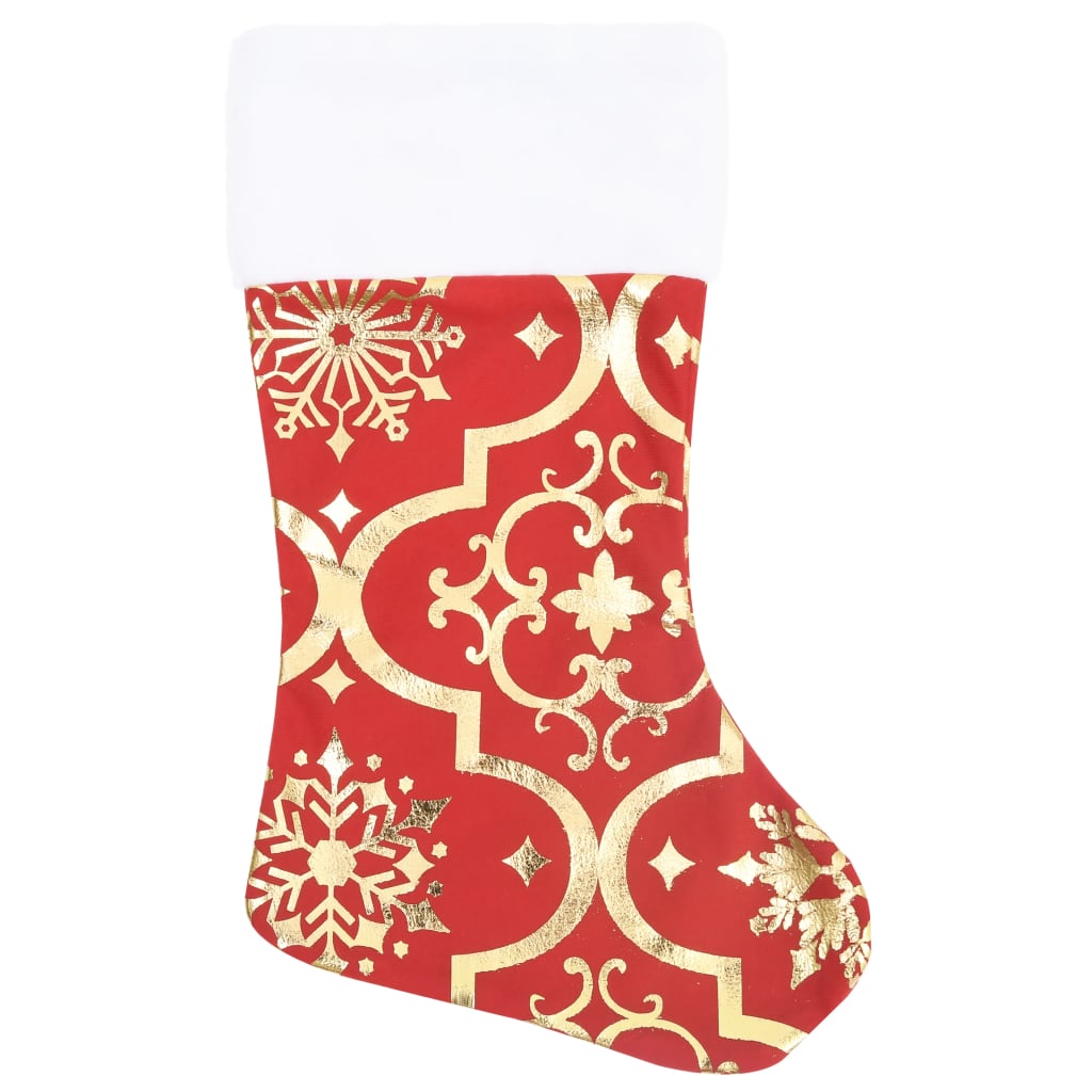 Kerstboomrok Luxe Met Sok 150 Cm Stof Rood