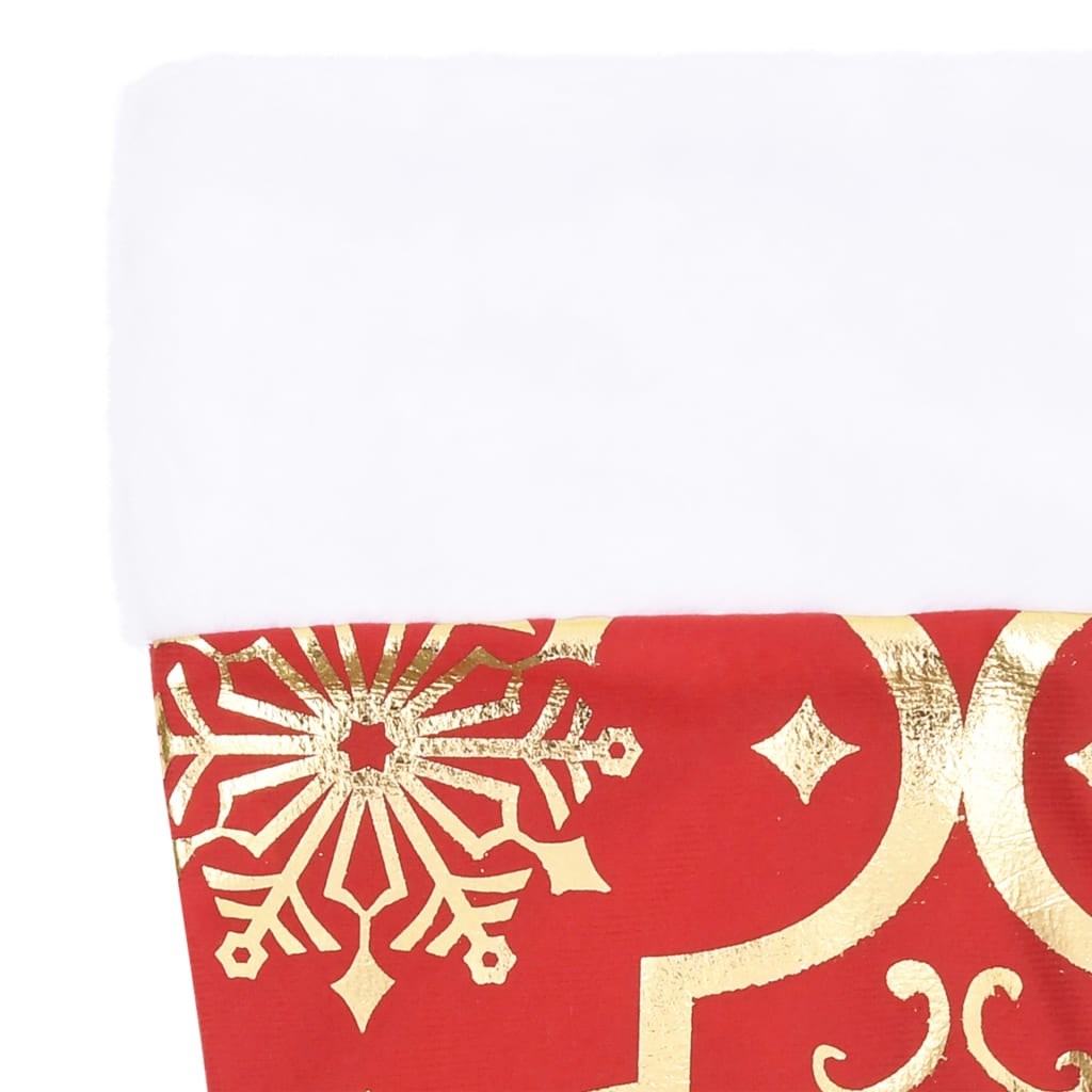 Kerstboomrok Luxe Met Sok 150 Cm Stof Rood