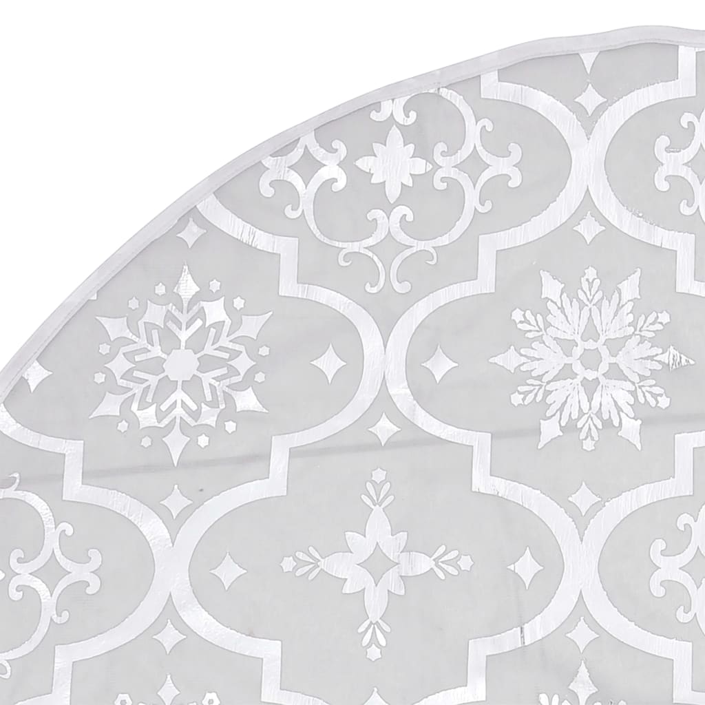 Kerstboomrok Luxe Met Sok 150 Cm Stof Wit