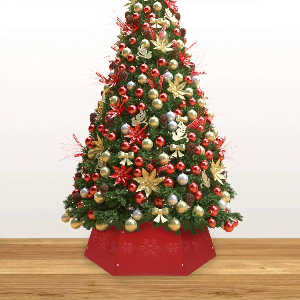 Kerstboomrok Ø68X25 Cm Rood