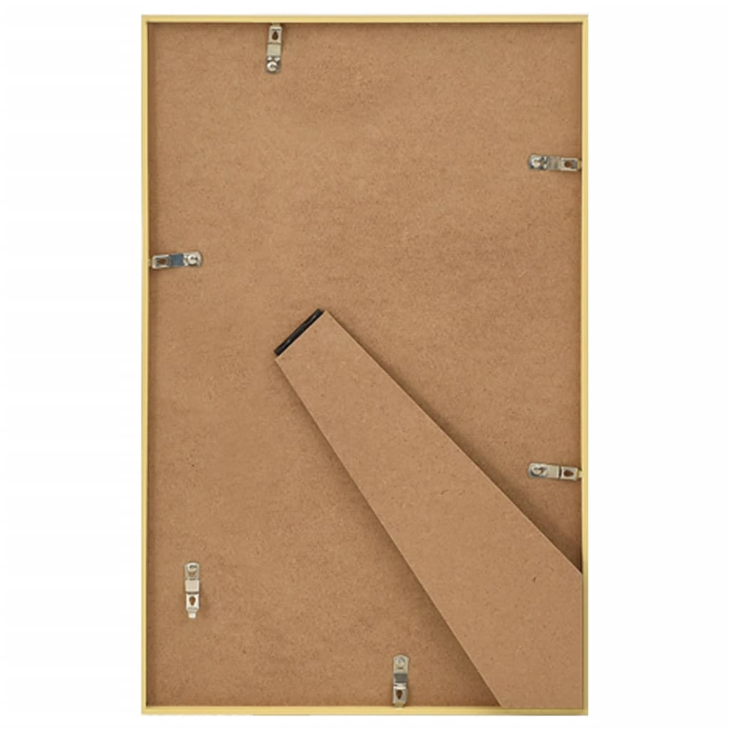 Fotolijsten 3 St Voor Tafel 10X15 Cm Mdf Goudkleurig