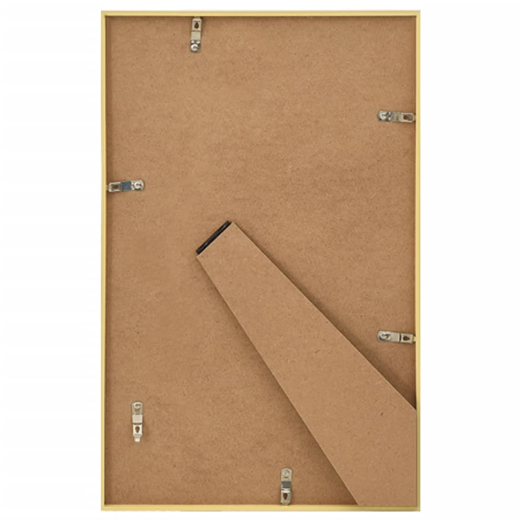 Fotolijsten 5 St Voor Tafel 13X18 Cm Mdf Goudkleurig
