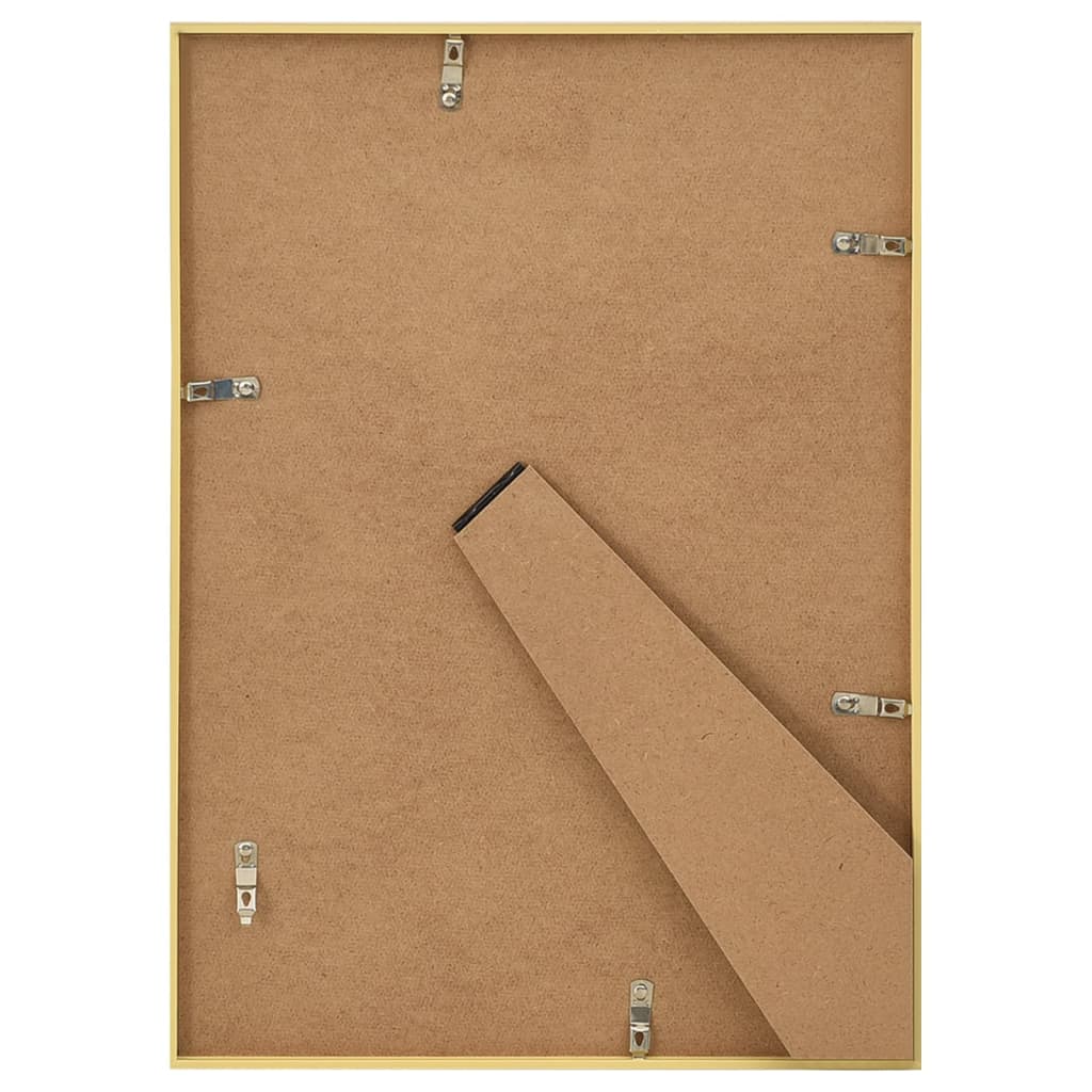 Fotolijsten 3 St Voor Tafel 15X21Cm Mdf Goudkleurig