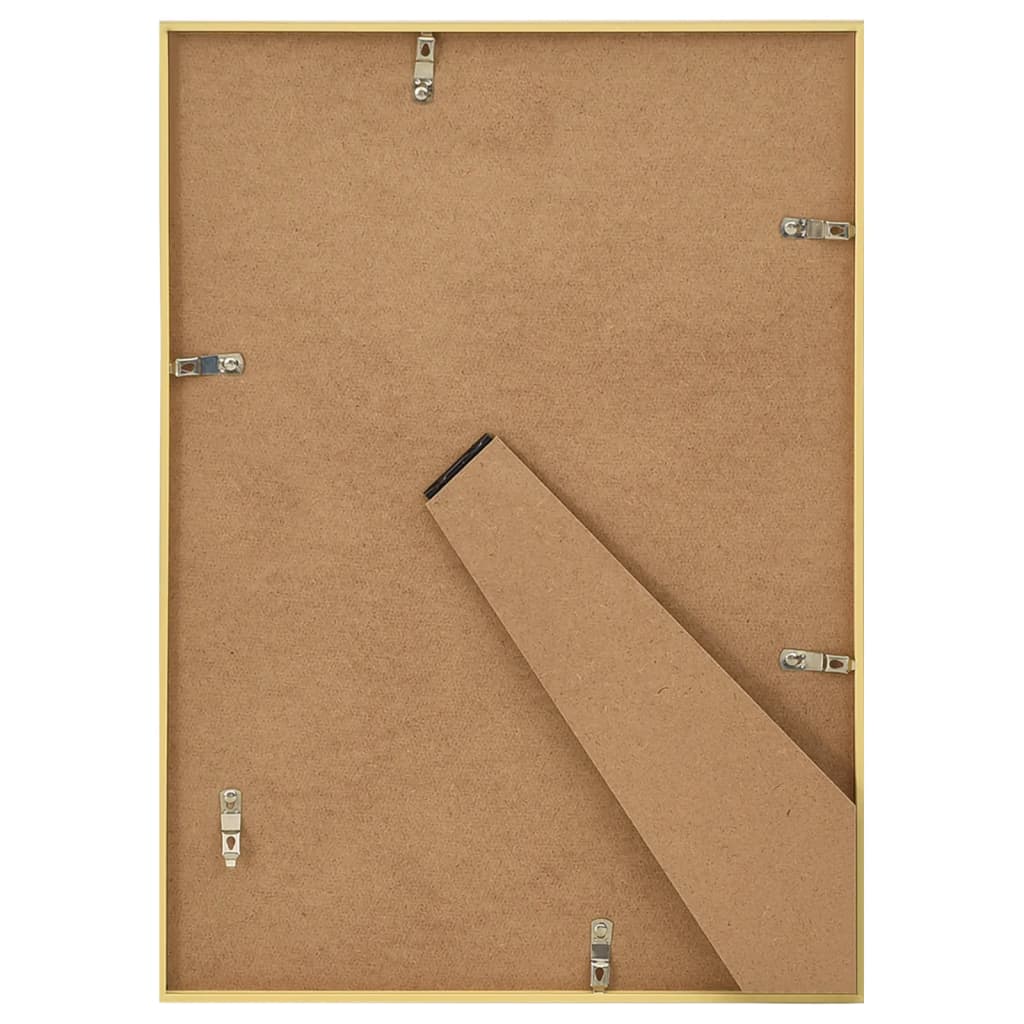 Fotolijsten 5 St Voor Tafel 15X21Cm Mdf Goudkleurig
