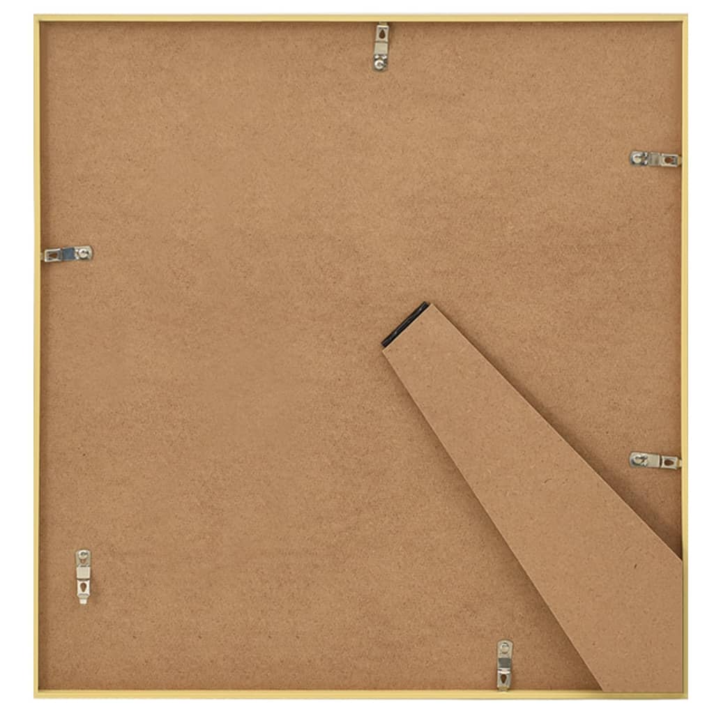 Fotolijsten 3 St Voor Tafel 20X20 Cm Mdf Goudkleurig