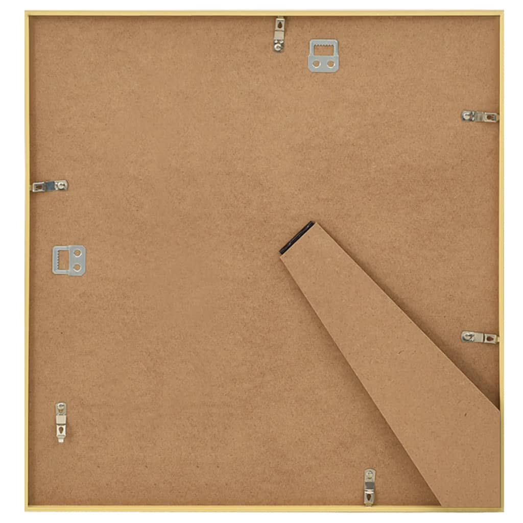 Fotolijsten 5 St Voor Wand Of Tafel 20X20 Cm Mdf Goudkleurig