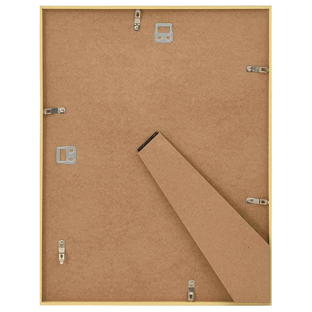 Fotolijsten 10 St Voor Wand Of Tafel 20X25 Cm Mdf Goudkleurig