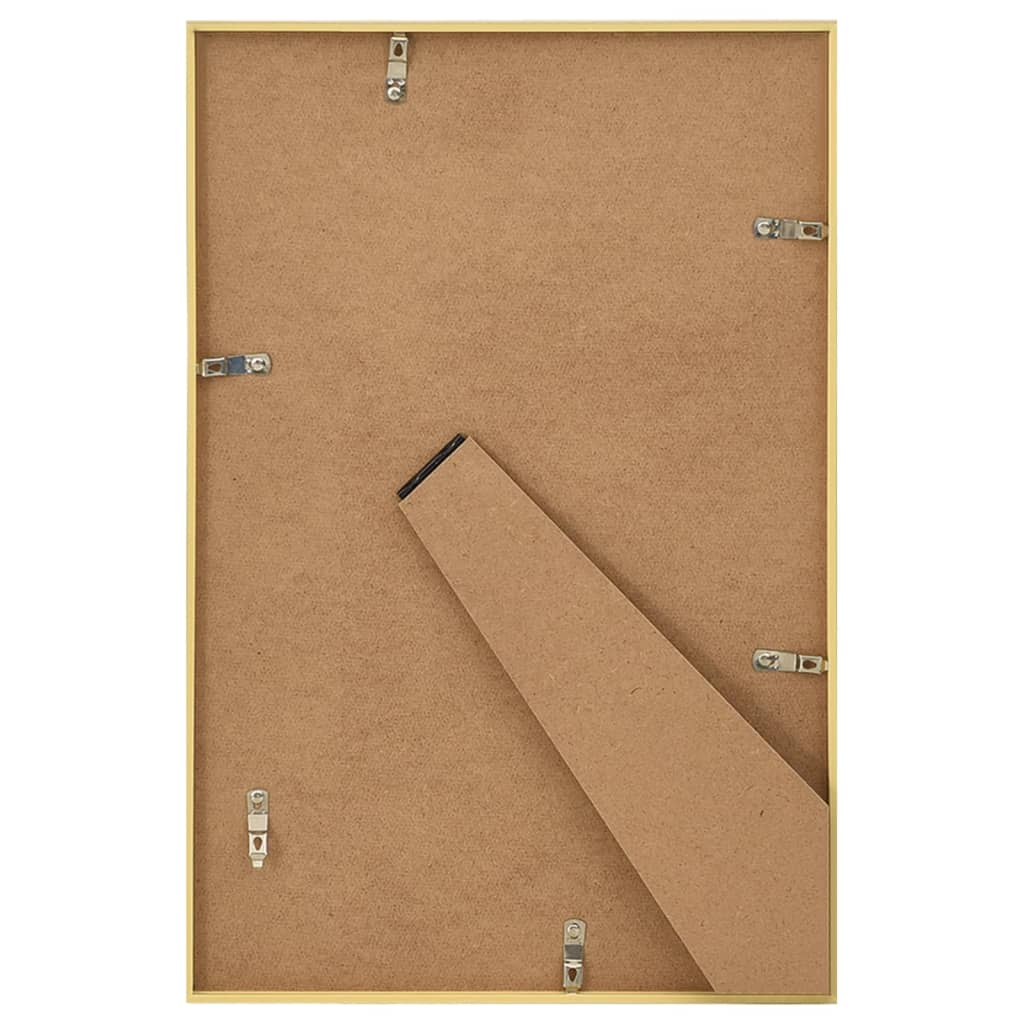 Fotolijsten 5 St Voor Tafel 21X29,7Cm Mdf Goudkleurig