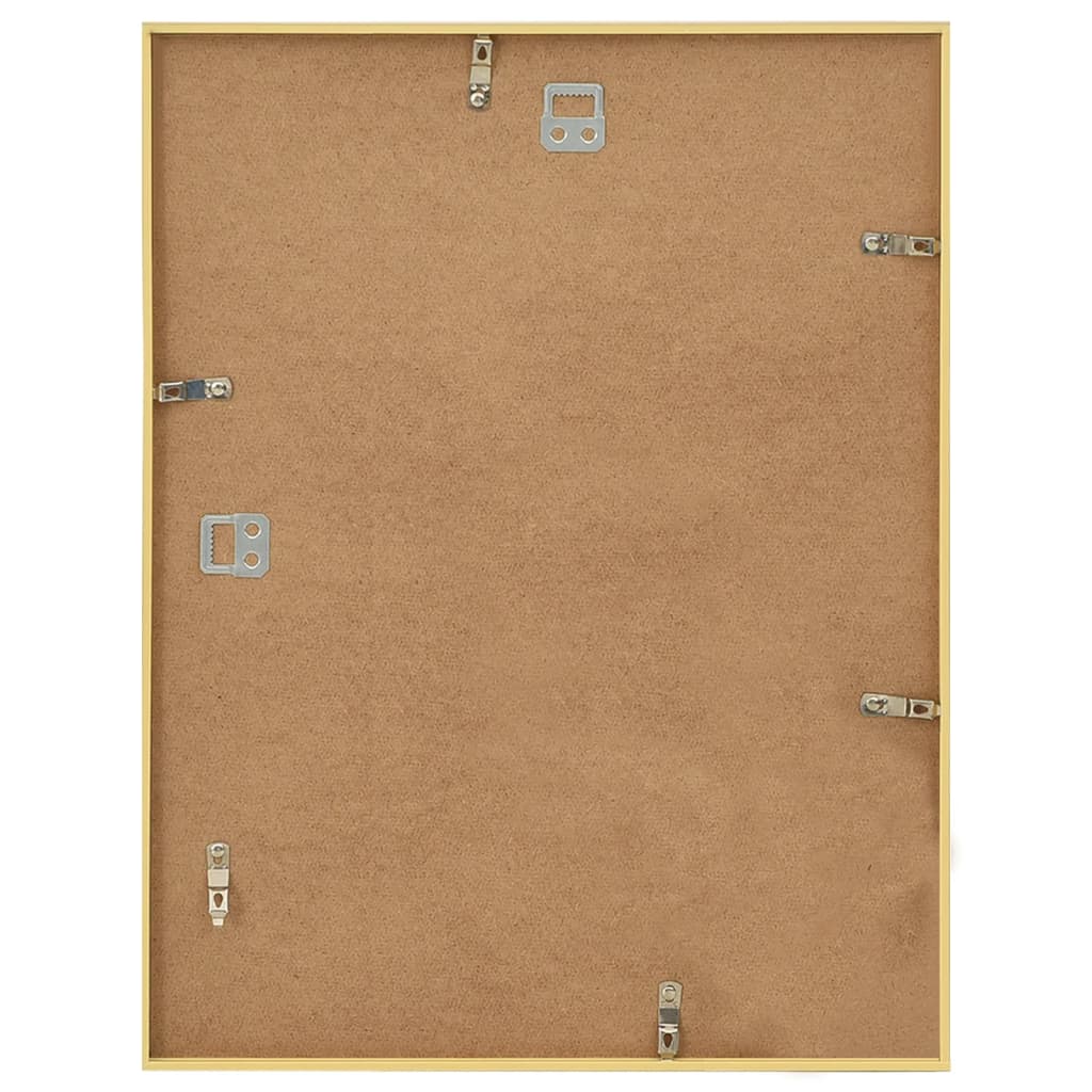 Fotolijsten 5 St Voor Wand 40X50 Cm Mdf Goudkleurig