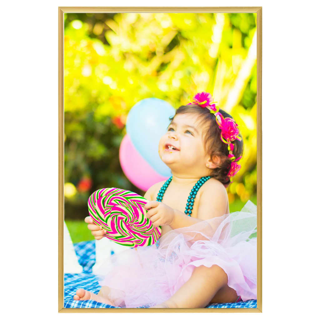 Fotolijsten 5 St Voor Wand Of Tafel 42X59,4 Cm Mdf Goudkleurig