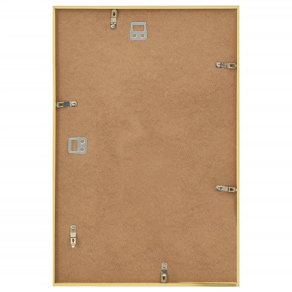 Fotolijsten 3 St Voor Wand 50X70 Cm Mdf Goudkleurig