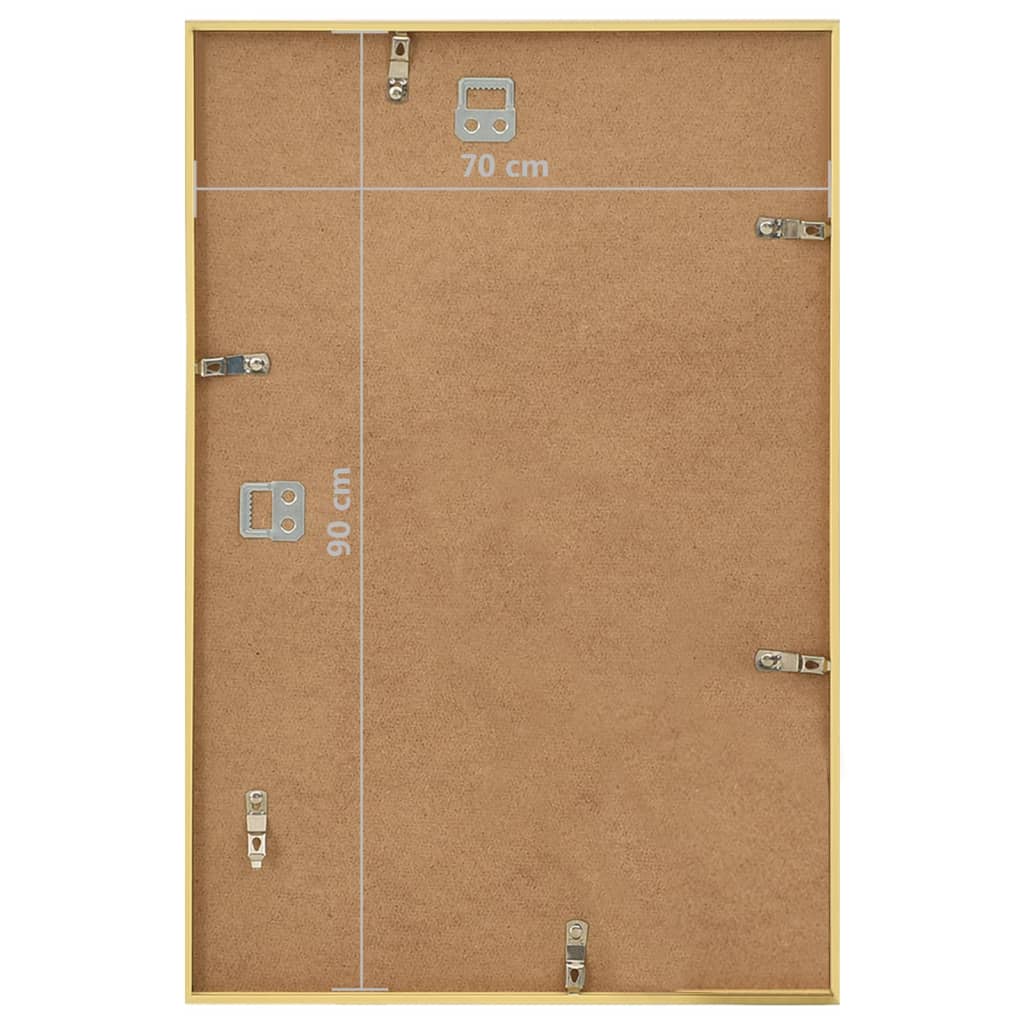 Fotolijsten 5 St Voor Wand 70X90 Cm Mdf Goudkleurig