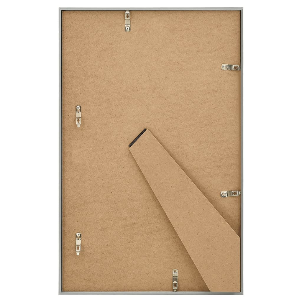 Fotolijsten 10 St Voor Tafel 10X15Cm Mdf Zilverkleurig