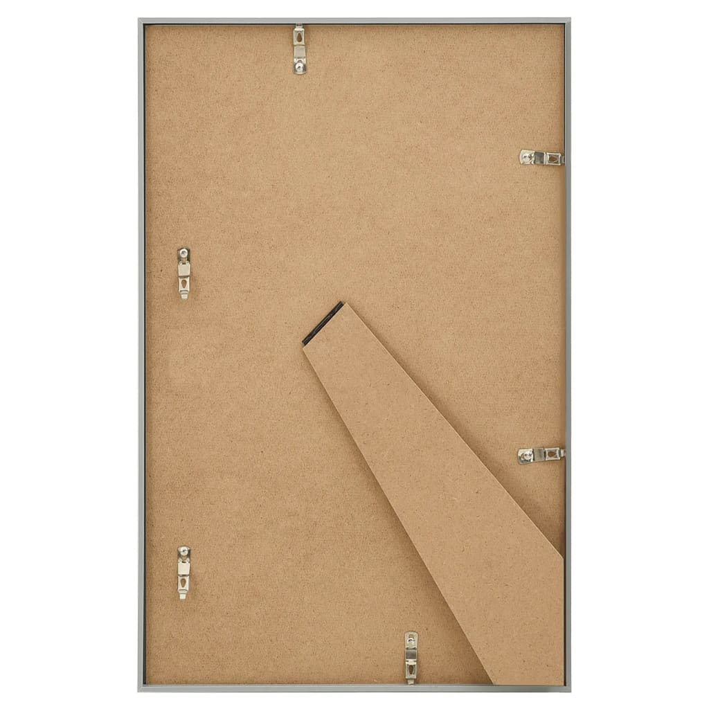 Fotolijsten 10 St Voor Tafel 13X18Cm Mdf Zilverkleurig