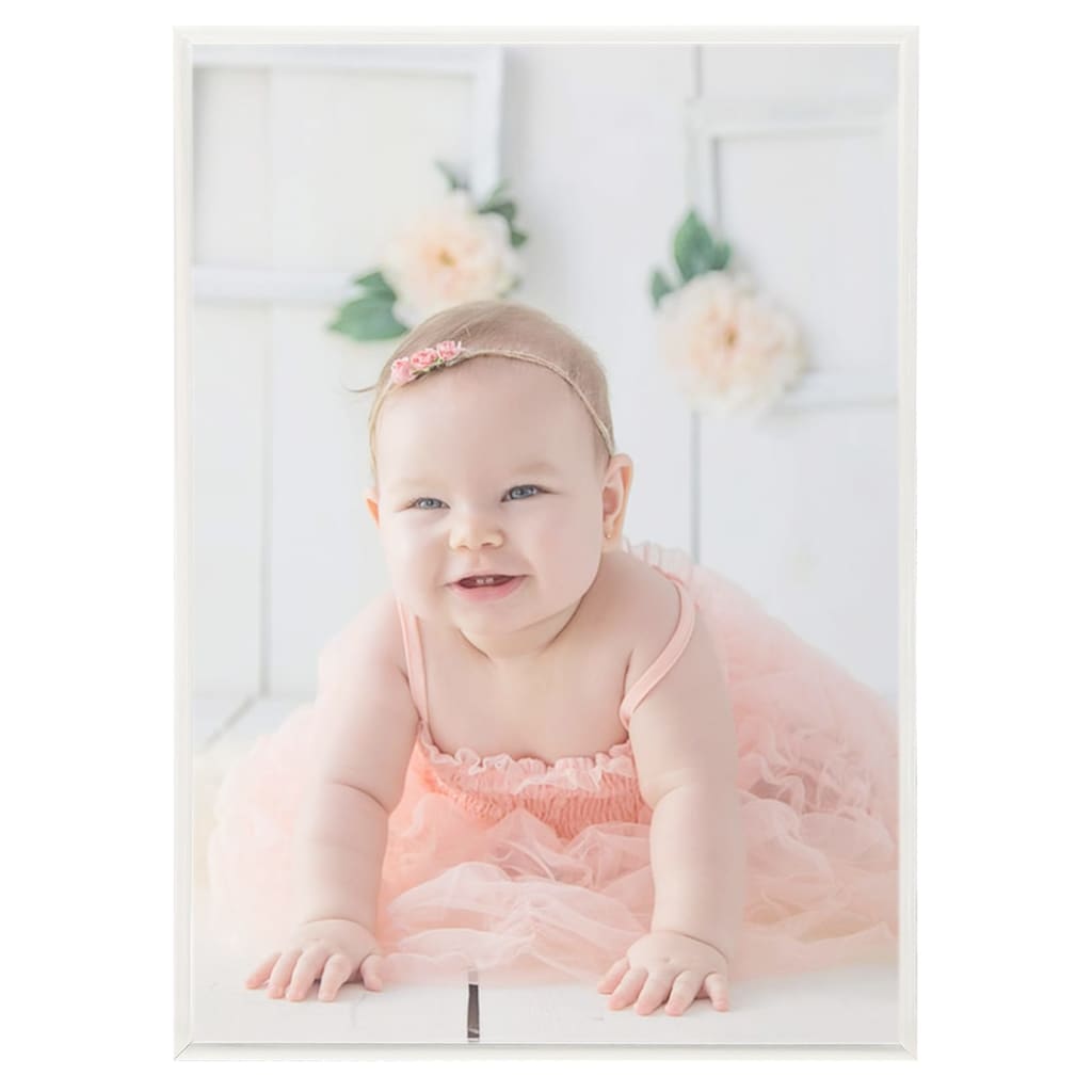 Fotolijsten 5 St Voor Wand Of Tafel 18X24 Cm Mdf Zilverkleurig