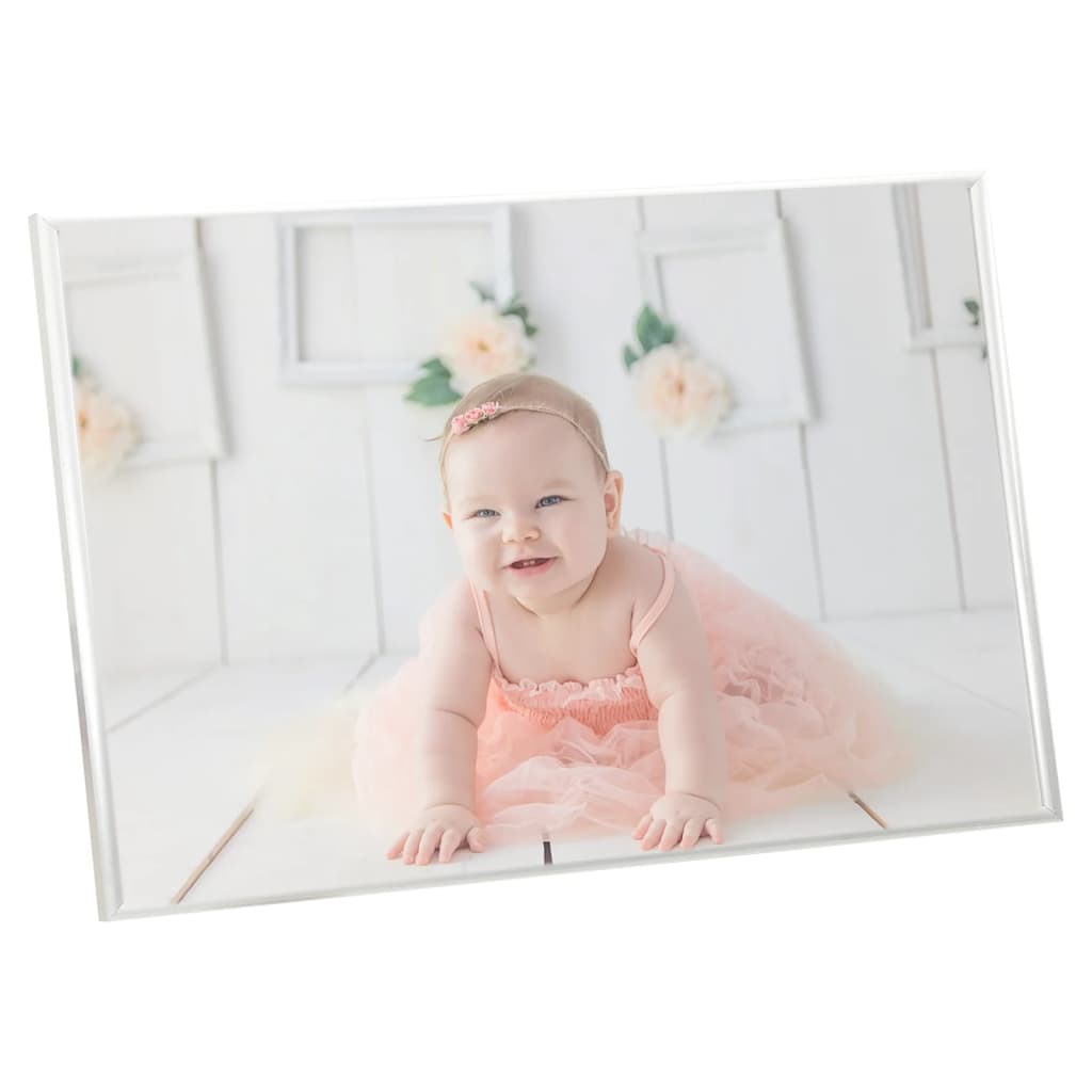 Fotolijsten 5 St Voor Tafel 21X29,7 Cm Mdf Zilverkleurig