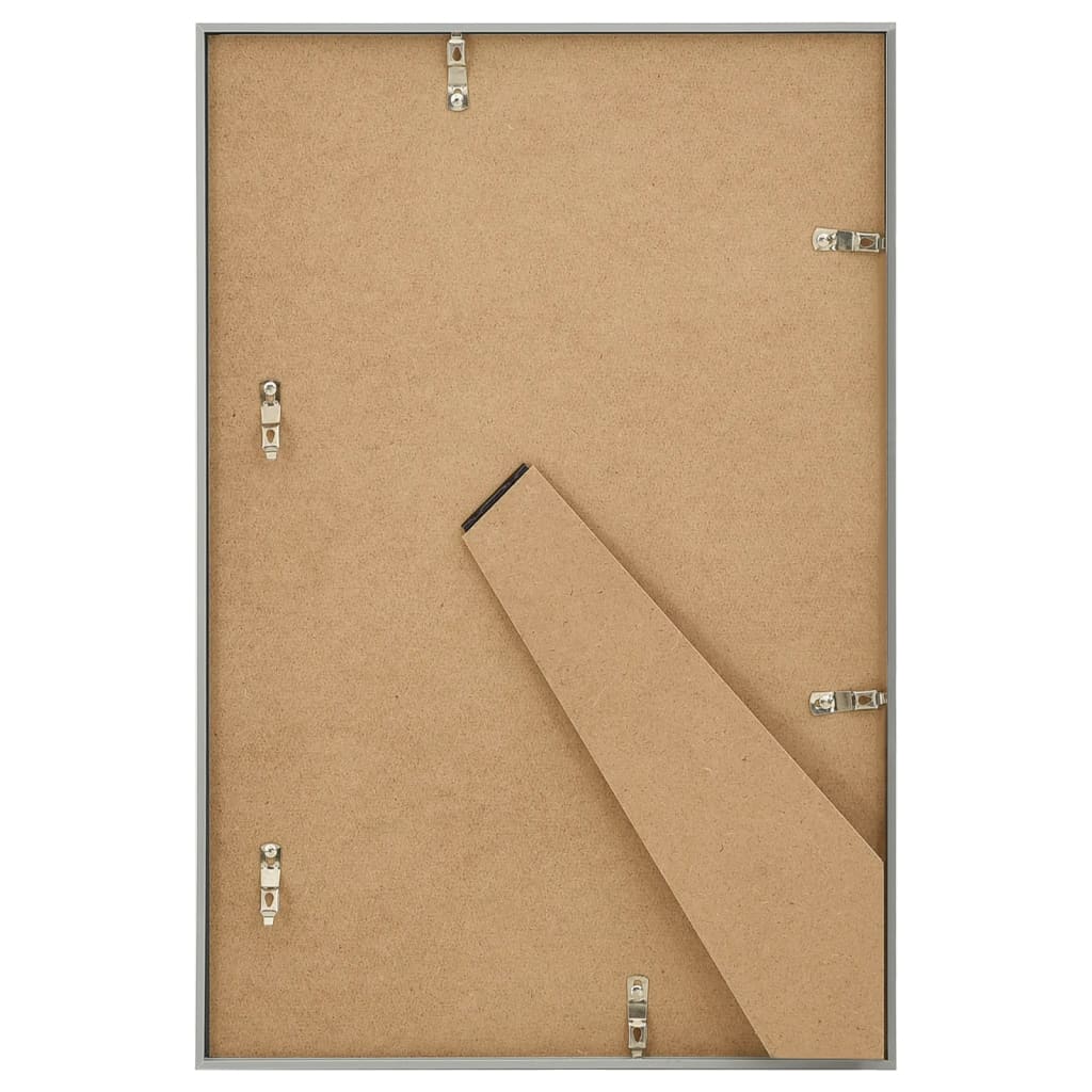 Fotolijsten 5 St Voor Tafel 21X29,7 Cm Mdf Zilverkleurig