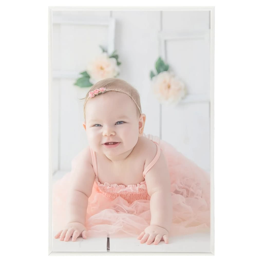 Fotolijsten 5 St Voor Wand Of Tafel 28X35 Cm Mdf Zilverkleurig