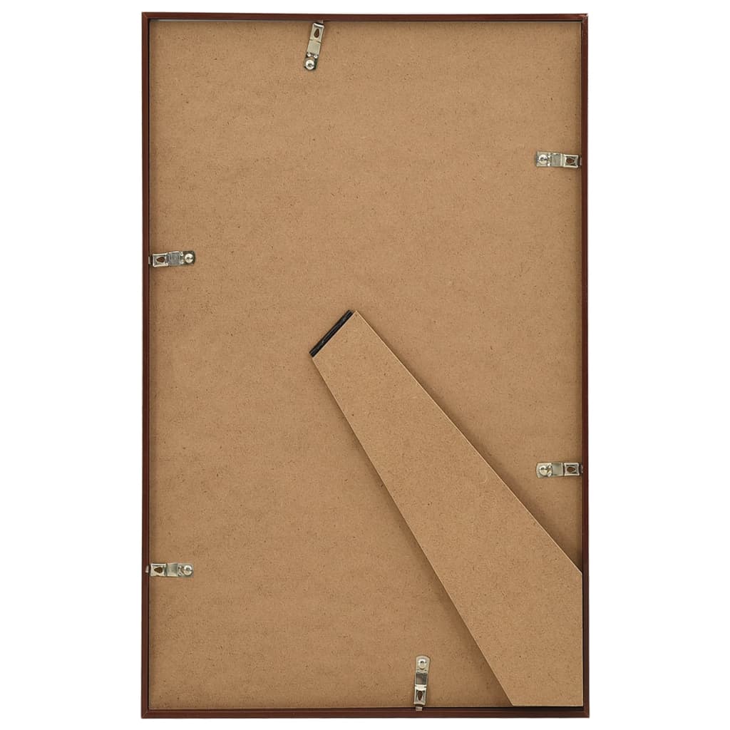 Fotolijsten 3 St Voor Tafel 10X15Cm Mdf Bronskleurig