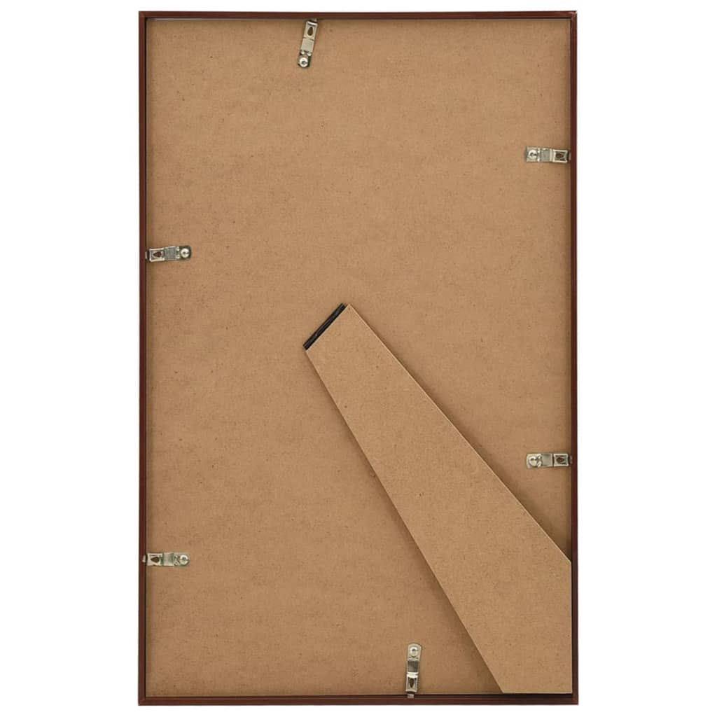 Fotolijsten 3 St Voor Tafel 13X18Cm Mdf Bronskleurig