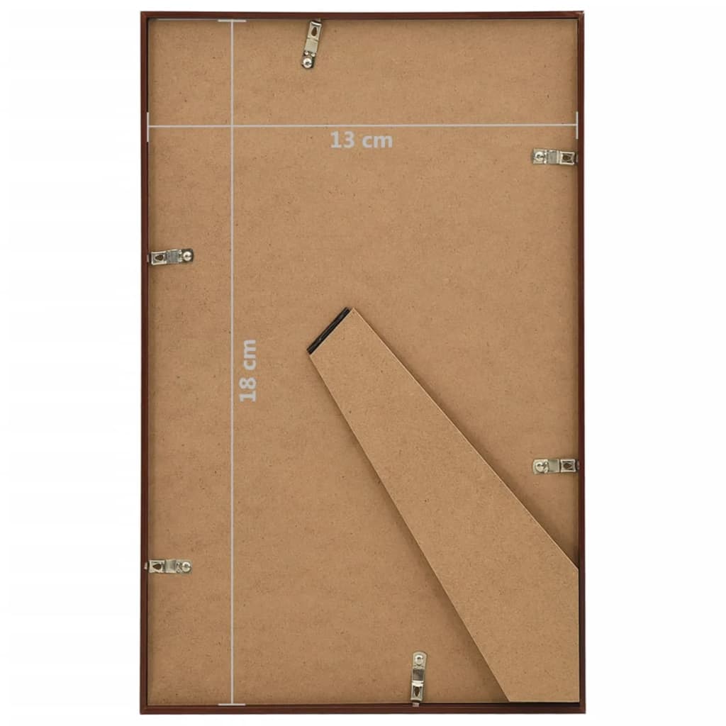 Fotolijsten 3 St Voor Tafel 13X18Cm Mdf Bronskleurig