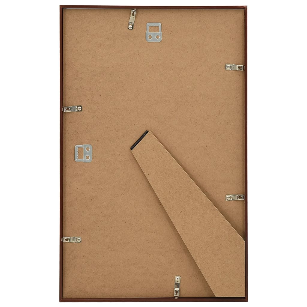 Fotolijsten 10 St Voor Wand Of Tafel 13X18 Cm Mdf Bronskleurig