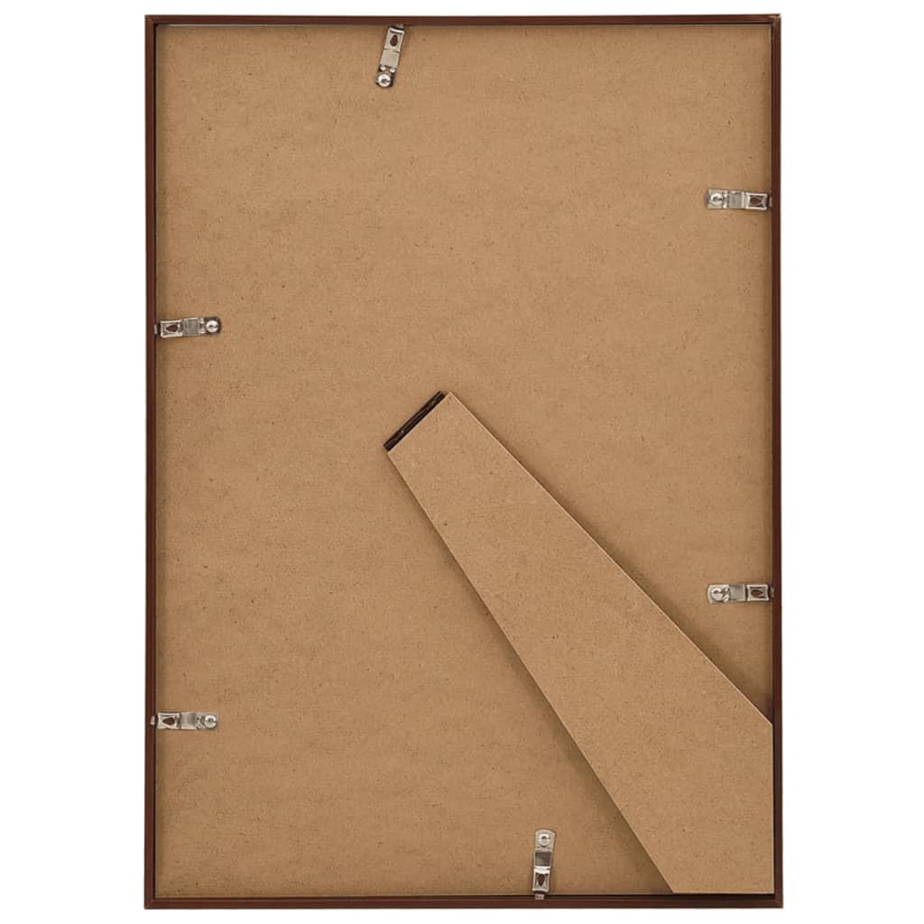 Fotolijsten 3 St Voor Tafel 15X21Cm Mdf Bronskleurig