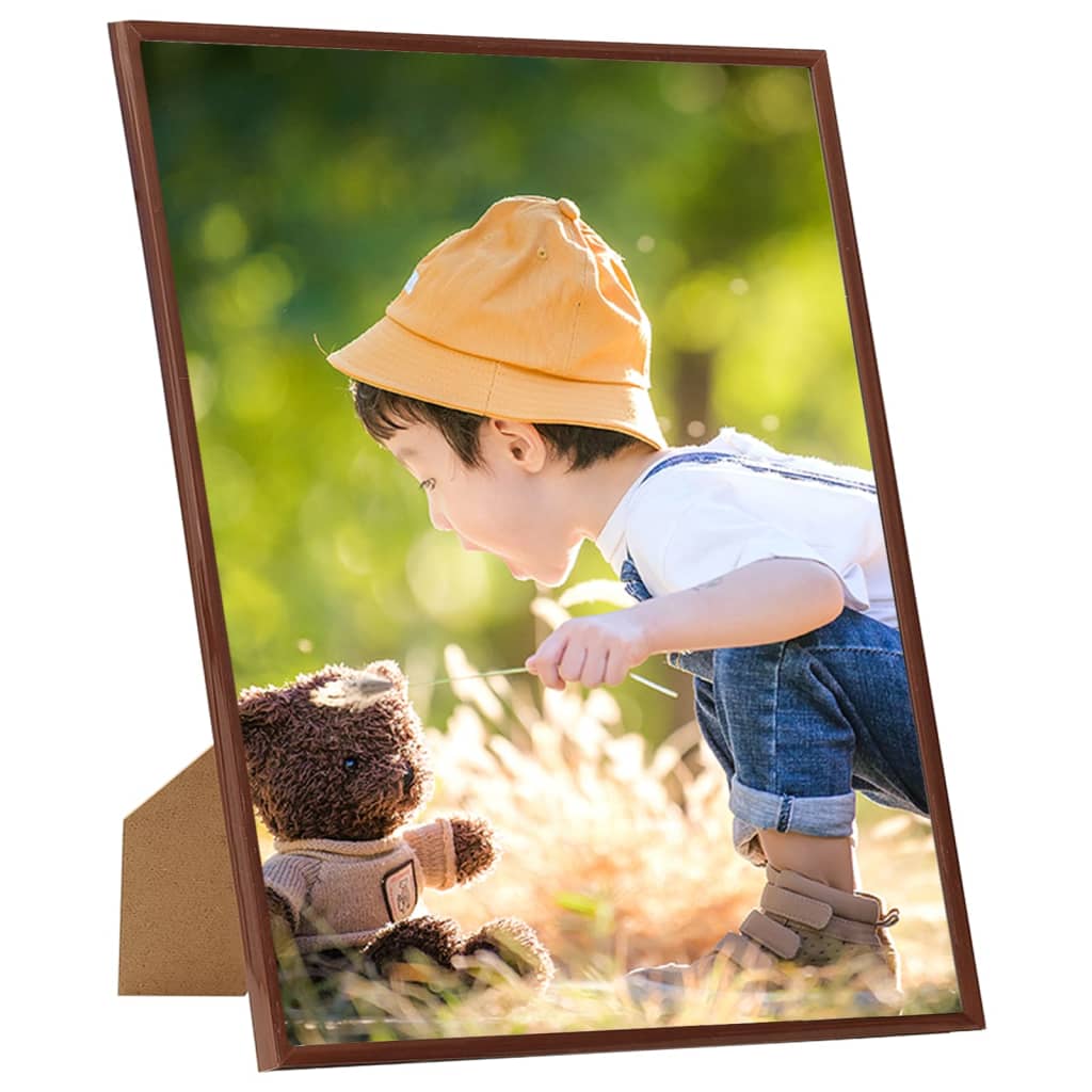 Fotolijsten 5 St Voor Wand Of Tafel 20X25 Cm Mdf Bronskleurig