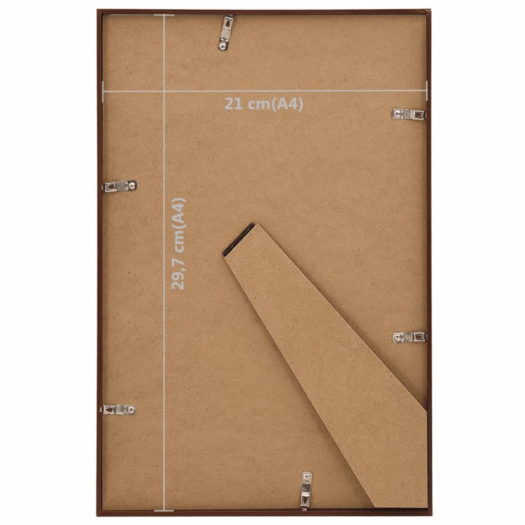 Fotolijsten 5 St Voor Tafel 21X29,7 Cm Mdf Bronskleurig