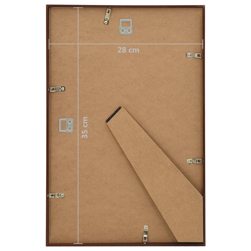 Fotolijsten 3 St Voor Wand Of Tafel 28X35 Cm Mdf Bronskleurig