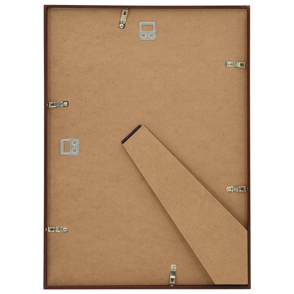 Fotolijsten 5 St Voor Wand Of Tafel 29,7X42 Cm Mdf Bronskleurig